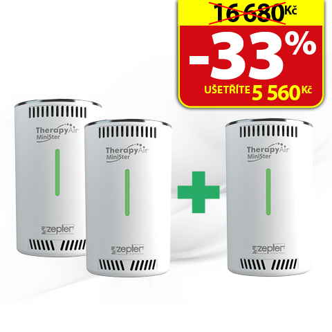 Zepter TherapyAir MiniSter, akční set 2+1 zdarma