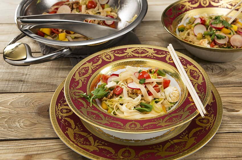 Zeleninový salát z Woku Zeleninový salát z Woku