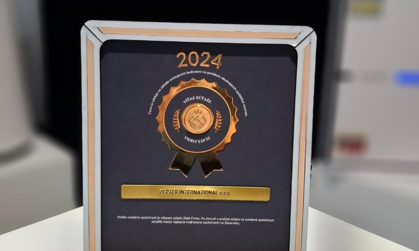 Získali jsme prestižní ocenění Zlatá firma Získali jsme prestižní ocenění Zlatá firma