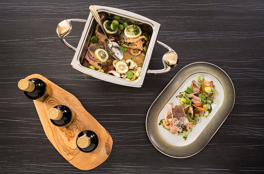 PSTRUH NA ZELENINĚ PSTRUH NA ZELENINĚ